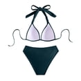 thumbnail image 4 of WILLBEST Traje de Baño con Faja para Mujer, Traje de Baño de Dos Piezas, conjunto de Bikini Push Up, Traje de Baño Vintage, 4 of 4