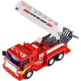 thumbnail image 5 of Big-Daddy Medium Duty Friction Powered Fire Truck Toy with Water Spraying Pump and 12-Inch Extendable 360° Rotating Ladder, 5 of 8