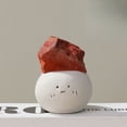 thumbnail image 6 of 1pc Natural Crystal "Dou Ding" Rough Stone Set | 【Clay Base】 Amethyst Geode | 50g Energy Stones, 6 of 8