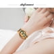 thumbnail image 5 of Reloj De Madera De Bambú Colorido Hecho A Mano, Reloj Respetuoso Con El Medio Ambiente Natural, Reloj De Cuarzo De Madera Simple matsuzay AP007586-01, 5 of 6