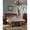 Cherry + MDF + Particle Board + Pine + Plywood + +King, variant on Traditional Style 1pc Queen Size Bed Two Panel Bed Headboard And Footboard Cherry Finish Bedroom Furniture