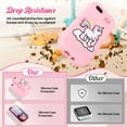 thumbnail image 2 of Kids Smart Phone Toys for Girls Ages 3-7 with Dual Camera, 2.8" Touchscreen Toddler Phone with Learning Games, Video Player Travel Toys with MP3 Music Player for Christmas Birthday Gifts, Pink, 2 of 7