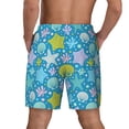 thumbnail image 4 of Goofa Starfish Printed Men's Swim Trunks Board Shorts Quick Dry Mens Swimming Trunks with Compression Liner,Breathable Fit Hawaii Beach Shorts-Large, 4 of 9