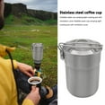 thumbnail image 5 of Yucurem Foldable Cooking Tableware Pots Outdoor Camping Picnic Cookware Coffee Cups, 5 of 5
