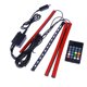 thumbnail image 1 of WRISTBIQUE Lámparas De Ambiente Para Auto LED Negro Resistentes Flexibles Con Control Y, 1 of 8