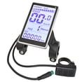 thumbnail image 6 of Electric Bike LCD Meter 5 Pin 24V 36V 48V 60V Universal E Scooter M5 LCD Panel Screen for 31.8 22.2mm Electric Bikes, 6 of 6
