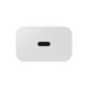 thumbnail image 3 of Cargador de pared Samsung de 25 W de carga superrápida, color blanco, 3 of 4