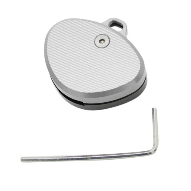 1 carcasa de repuesto para llave CNC para accesorios de motocicleta BMW F800 Plata Baoblaze Cubierta de la carcasa del llavero
