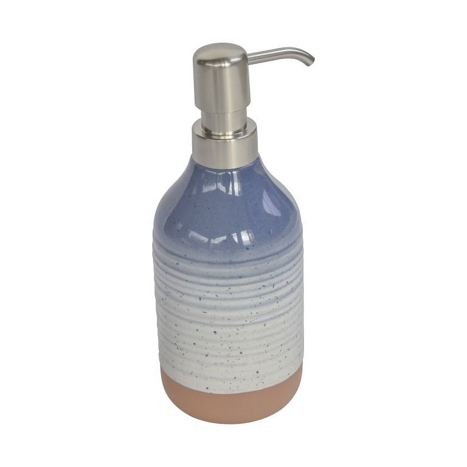 Better Homes & Gardens Ceramic Blue Ombre Soap Pump