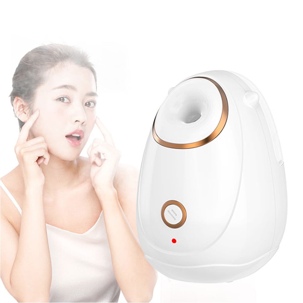 Facial Steamer, Nano-ion Facial Steamer with Aroma Therapy Design, Suitable for Home Facial Warming Spray Humidifier Sauna Sinuses Moisturizing Cleansing Pores Blackhead Facial
