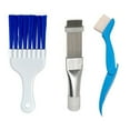 thumbnail image 1 of 3Pcs/Set Air Conditioner Condenser Radiator Fin Straighten Comb Cleaning Brush, 1 of 9