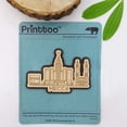 thumbnail image 4 of Printtoo Engraved Wooden Decorative Mecca Saudi Arabia Monuments Souvenir Fridge Magnet, 4 of 5