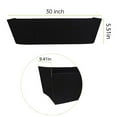 thumbnail image 6 of Hadanceo 4Pcs Hanging Basket Felt Replacement Coconut Liners Breathable Good Drainage Stable Easy to Use Rectangle Planting Container Liners, 6 of 7
