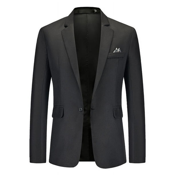 Traje de negocios holgado de un solo pecho para hombre, chaqueta de traje tipo cárdigan informal de moda de talla grande
