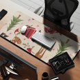 thumbnail image 2 of Long Mouse Pads for Desk,Beige Christmas Santa and Animal Pattern Desk Mats on Top Of Desks, Desk Mouse Pad Extra Large with 3mm Non-Slip Base and Stitched Edge for Gaming,Office,Work,Home 35.4x15.7in, 2 of 5