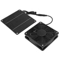 thumbnail image 1 of Solar Panel Fan Kit, Effective Cooling 3W 43.4CFM Solar Fan  Protection  For Chicken Coop For Pet Houses For Greenhouses, 1 of 8