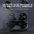 thumbnail image 3 of Hwkond Earbuds Wireless Bluetooth Wireless Ear Clip Bluetooth Headphones Noise Reduction No Latency Headphones Promotion for 25% Off, 3 of 9