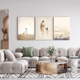 thumbnail image 4 of 3 Pcs Framed Jesus Wall Art Christ Religion Canvas Wall Decor Minimalist Boho Christian Home Pictures Posters Prints Paintings for Living Room Bedroom Church Decorations Ready to Hang(12x16in), 4 of 6
