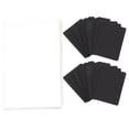 thumbnail image 4 of 100pcs Rectangle Earring Holders Cardboard Earring Cards Earring Display Holders with OPP Bags, 4 of 5
