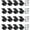 Black, variant on Riforla 16Pack Window Clips Black Board up Clips with Door Handles and Screws for 1/2 Plywood Brick Wood Concrete Windows Black Fixing Clip
