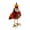 Fall-B, variant on cbzote Halloween Birds Ornaments, Halloween Decorations 3D Cute Witch Design Bird Plush Doll with Wizards Hat, Spooky Haunted Houses Prop Halloween Table Decor Inseparable Birds Figurines for Window