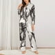 thumbnail image 2 of Balery Cowboy Ride A Horse Conjunto de Pijama con Estampado para Mujer, Conjunto de Dos Piezas con Manga Larga, Ropa de Dormir Suave con Bolsillos, Pijamas Cómodos-X-Large, 2 of 7