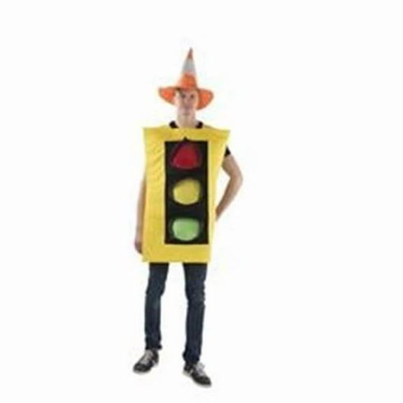 Traffic Light Costume with Tunic & Hat - Adult One Size