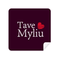 thumbnail image 1 of Lithuanian Mandarin Tave Myliu Language Glasses Cloth Screen Cleaner Suede Fabric 2 Pack, 1 of 2