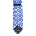 thumbnail image 3 of Scott Allan Mens Blue Tie | Light Blue Geometric Necktie for Him | Wedding Accessories Groom | Gift Idea, 3 of 6