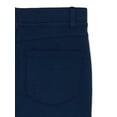 thumbnail image 3 of Wonder Nation Girls School Uniform Stretch Ponte Knit Leggings, 2-Pack, Sizes 4-16 & 8-20 Plus, 3 of 3