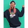thumbnail image 2 of Teach You Something New Sweatshirt Women -Image by Shutterstock, Female XX-Large, 2 of 4