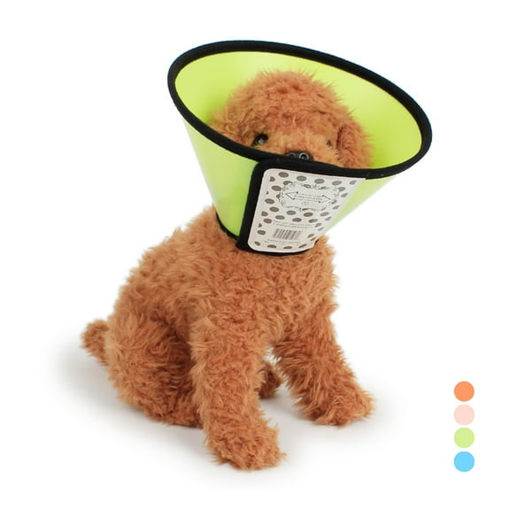 Amosfun Dog Collar Cute Elizabeth Ring Assorted Color 1Pack