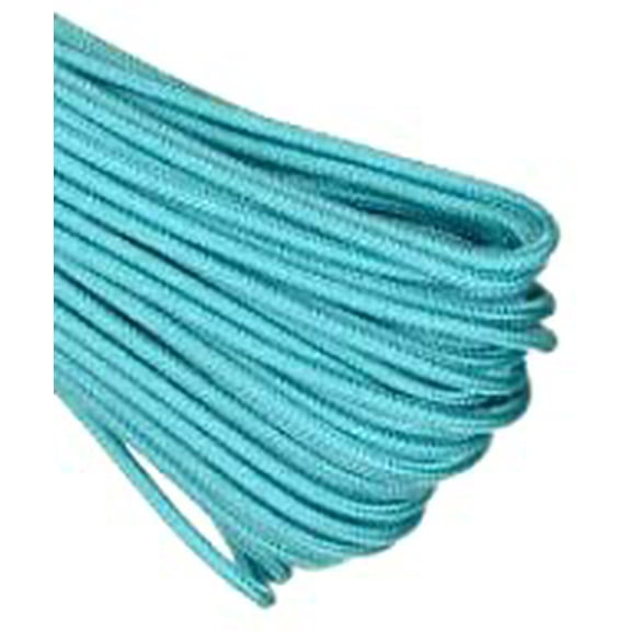 Atwood Paracord - 100' x 3/32" Tactical Cord 4 Nylon Strand Core 275 Test Weight 275lbs (Carolina Blue)