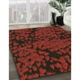 thumbnail image 3 of Ahgly Company Machine Washable Indoor Rectangle Transitional Saffron Red Area Rugs, 8' x 12', 3 of 7