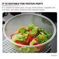 thumbnail image 3 of OULII PC Material Fruit Salad Bowl for Home Use Highly Stain and Scratch Resistant 7.87 Inches, 3 of 6