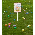 thumbnail image 3 of Eveokoki Easter Yard Signs Decorations Outdoor Hello Spring Easter Yard Stake Signs Easter Lawn Décor for Easter Hunt Game, Party Supplies DÈcor, Easter Props 21.6", 3 of 5