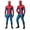 Red, variant on Halloween Costumes for Men, Adult Spiderlike Cosplay Costume Jumpsuit, 3D Print Full Body Superhero Bodysuit with Mask Lycra Spandex Suit Zentai Outfit for Comic Con, Red, 140