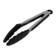 thumbnail image 1 of Kitchen Tongs, Safe Food Serving Tongs  For Baking Red,Black, 1 of 8