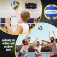thumbnail image 5 of Juego de pelotas deportivas Jerify, 4 unidades, fútbol, baloncesto, voleibol, 5 of 5