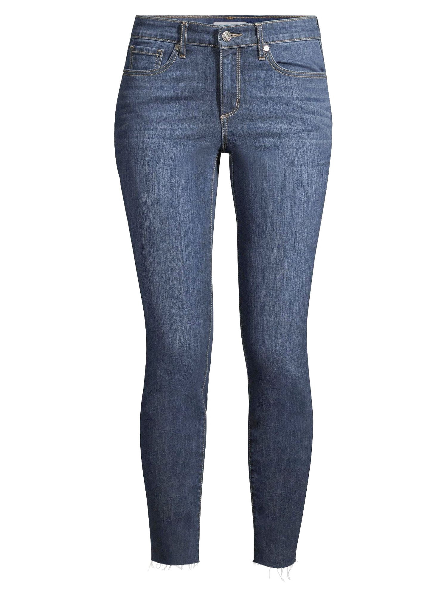 Sofia Jeans by Sofia Vergara Women's Skinny Mid Rise Stretch Ankle Jeans