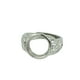thumbnail image 5 of Bisel Redondo ajustable de Flores en blanco Sunnimix Latón de plata, 5 of 6