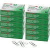 Officemate Recycled No. 1 Paper Clips, Silver, Pack of 10 Boxes of 100 Clips Each (99961)