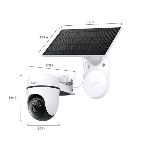 Tapo Pan-Tilt Security Camera, IP65 Weather Resistance - Walmart