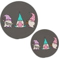 thumbnail image 2 of SKYSONIC Easter Gnomes Grey Pot Holders Trivets, 2 Pcs Heat Resistant Trivets,Egg Carrot Cotton Thread Weave Mats for Hot Pads Pans Pot Bowl Teapot for Kitchen Decor, 2 of 7