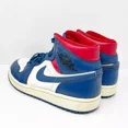 thumbnail image 5 of Ni - ke Ni - ke Womens Air Jordan 1 Mid BQ6472-146 Blue Basketball Shoes Sneakers Size 8, 5 of 5