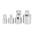 thumbnail image 4 of HEALEEP Ratchet Adapter Set 4Pcs for Repair and Car Modification with Hexagonal Head and Silver 1/4 3/8 1/2in, 4 of 8