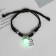 thumbnail image 4 of Pulsera luminosa con letras en inglés, tu nombre, estudiante, estilo coreano, pulsera de la amistad para novias, pulsera para parejas, 4 of 6