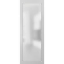 Opaque Glass Door Panel Slab 28 x 96