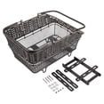 thumbnail image 4 of Siruishop Bicycle Rear Storage Basket Versatile Sturdy for Mountain Bikes 45x32.5x20cm PP and Metal, 4 of 8