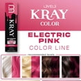 thumbnail image 4 of Level 3 Kray Electric Semi Permanent Hair Color - Vibrant Long Lasting Shine - Argan Oil Protection - 100 ml, 4 of 7